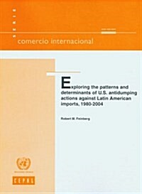 Exploring the Patterns and Determinants of U.s. Antidumping Actions Against Latin American Imports 1980-2004 (Paperback)