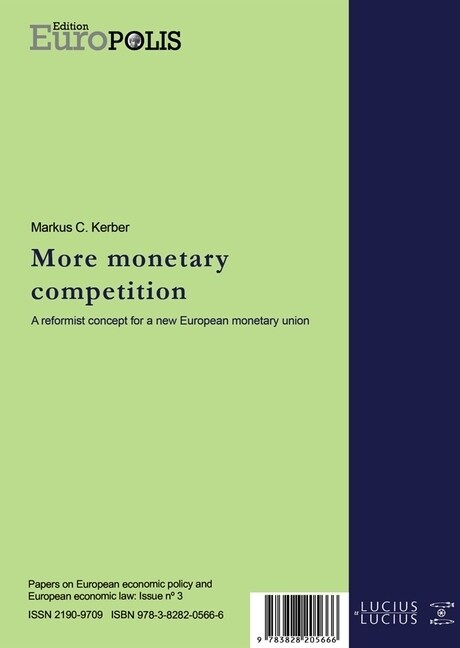 Mehr Wettbewerb Wagen - More Monetary Competition (Paperback)