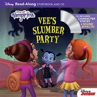 Vampirina: Vee's Slumber Party [With Audio CD] (Paperback)