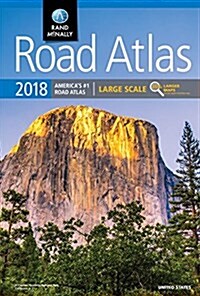 2018 Rand McNally Large Scale Road Atlas: Lsra (Spiral)