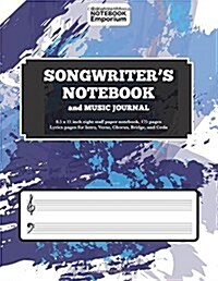 Songwriters Notebook and Music Journal (Paperback, JOU)