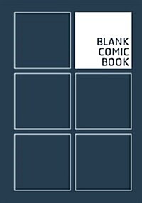 Blank Comic Book: Comic Panels / 7x10 / 127 Pages (Paperback)