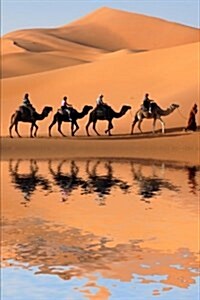 Camel Caravan in the Sahara Desert Journal: 150 Page Lined Notebook/Diary (Paperback)