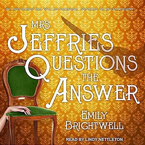 Mrs. Jeffries Questions the Answer (MP3 CD)