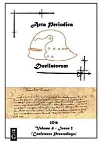 ACTA Periodica Duellatorum (Vol. 4, Issue 2) (Paperback)