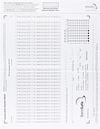Servsafe Exam Answer Sheet for Pencil/ Paper Exam (Stand-Alone), with Cardboard Backer Package (Hardcover, 6)