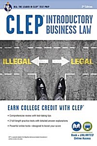 CLEP(R) Introductory Business Law Book + Online, 2nd Ed. (Paperback, 2, Second Edition)
