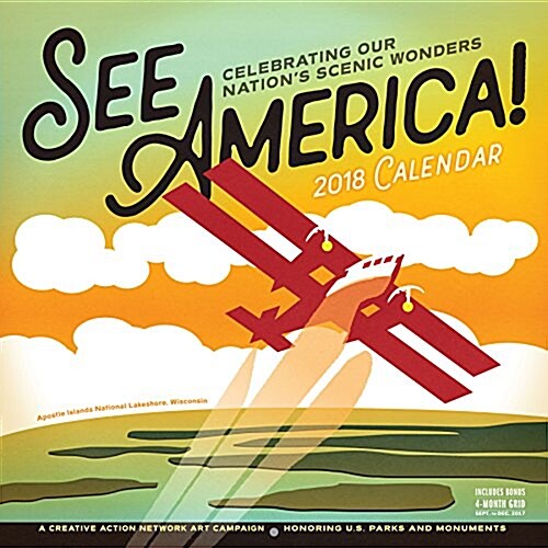 See America! Wall Calendar 2018 (Wall)