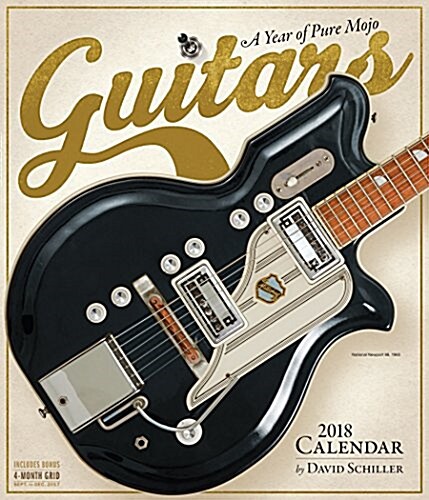 Guitars Wall Calendar 2018 (Wall)