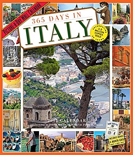 365 Days in Italy Picture-A-Day Wall Calendar 2018 (Wall)