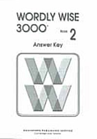 [중고] Wordly Wise 3000 : Book 2 (Answer Key) (Paperback, 2nd Edition)