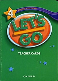 (3판)Lets Go: 4: Teacher Cards (Cards, 3rd)