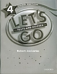 [중고] Let‘s Go: 4: Tests & Quizzes (Paperback)