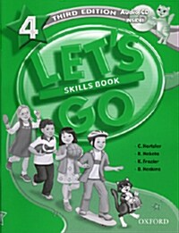 [중고] (3판)Let‘s Go 4: Skills Workbook with CD (Package, 3rd)