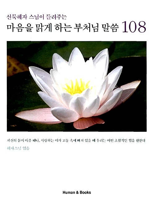 [중고] 마음을 맑게 하는 부처님 말씀 108