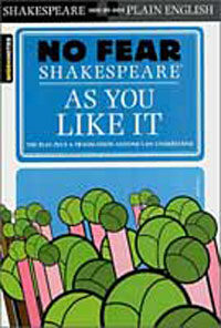 As You Like It: No Fear Shakespeare Side-By-Side Plain English (Paperback)