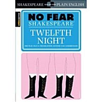 [중고] Twelfth Night (No Fear Shakespeare): Volume 8 (Paperback)