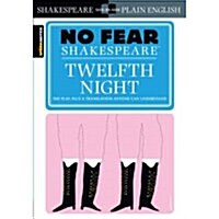 [중고] Twelfth Night (No Fear Shakespeare), Volume 8 (Paperback)