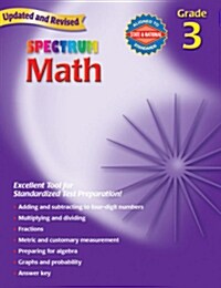 Spectrum Math: Grade 3 (Paperback, Updated, Revise)