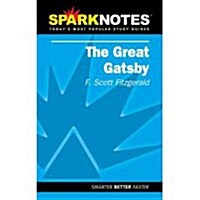 [중고] Sparknotes the Great Gatsby (Paperback)