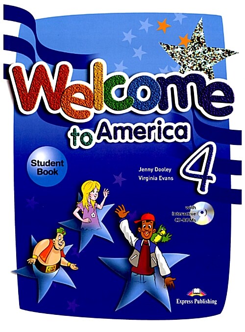 [중고] Welcome to America 4 (Student Book + CD-Rom 2장)