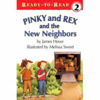 Pinky and Rex and the New Neighbors (Paperback) - Ready-To-Read 2