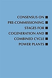 Consensus on Pre-Commissioning Stages for Cogeneration and Combined Cycle Power Plants (Paperback)