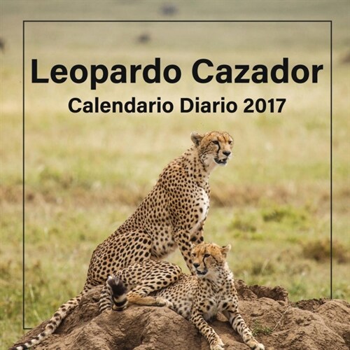 Leopardo Cazador: Calendario Diario 2017 (Paperback)