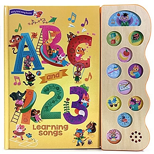 [중고] ABC and 123 Learning Songs (Board Books)