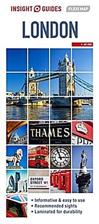 Insight Flexi Map London, London Travel Map (Sheet Map, 7 Revised edition)