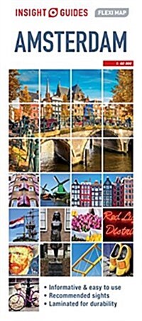 Insight Guides Flexi Map Amsterdam (Sheet Map, 5 Revised edition)