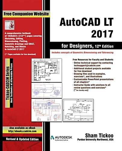 AutoCAD LT 2017 for Designers (Paperback)