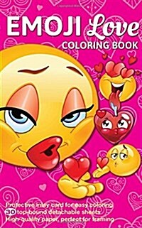 Color Bk-Emoji Love (Paperback)