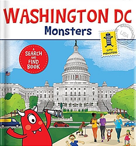 Washington D.C. Monsters: A Search-And-Find Book (Board Books)