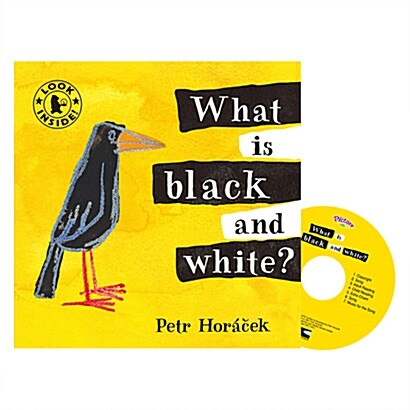 Pictory Set Infant & Toddler 20 : What is Black and White? (Boardbook + Audio CD )