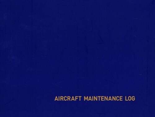 초경량 비행장치 정비 기록부 (Aircraft Maintenance Log)