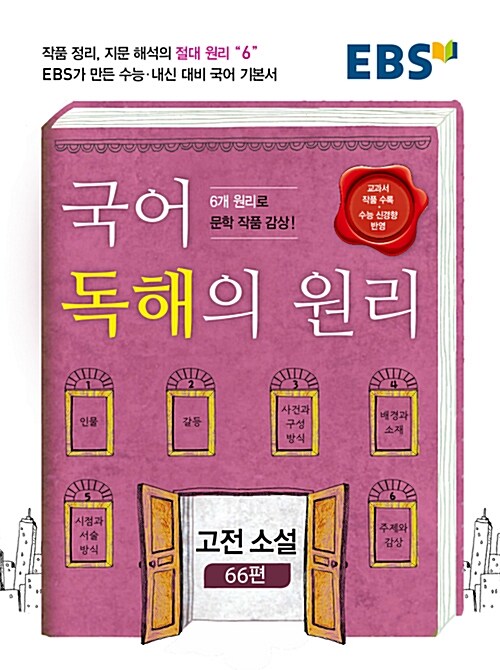 [중고] EBS 국어 독해의 원리 고전 소설 66편 (2019년용)