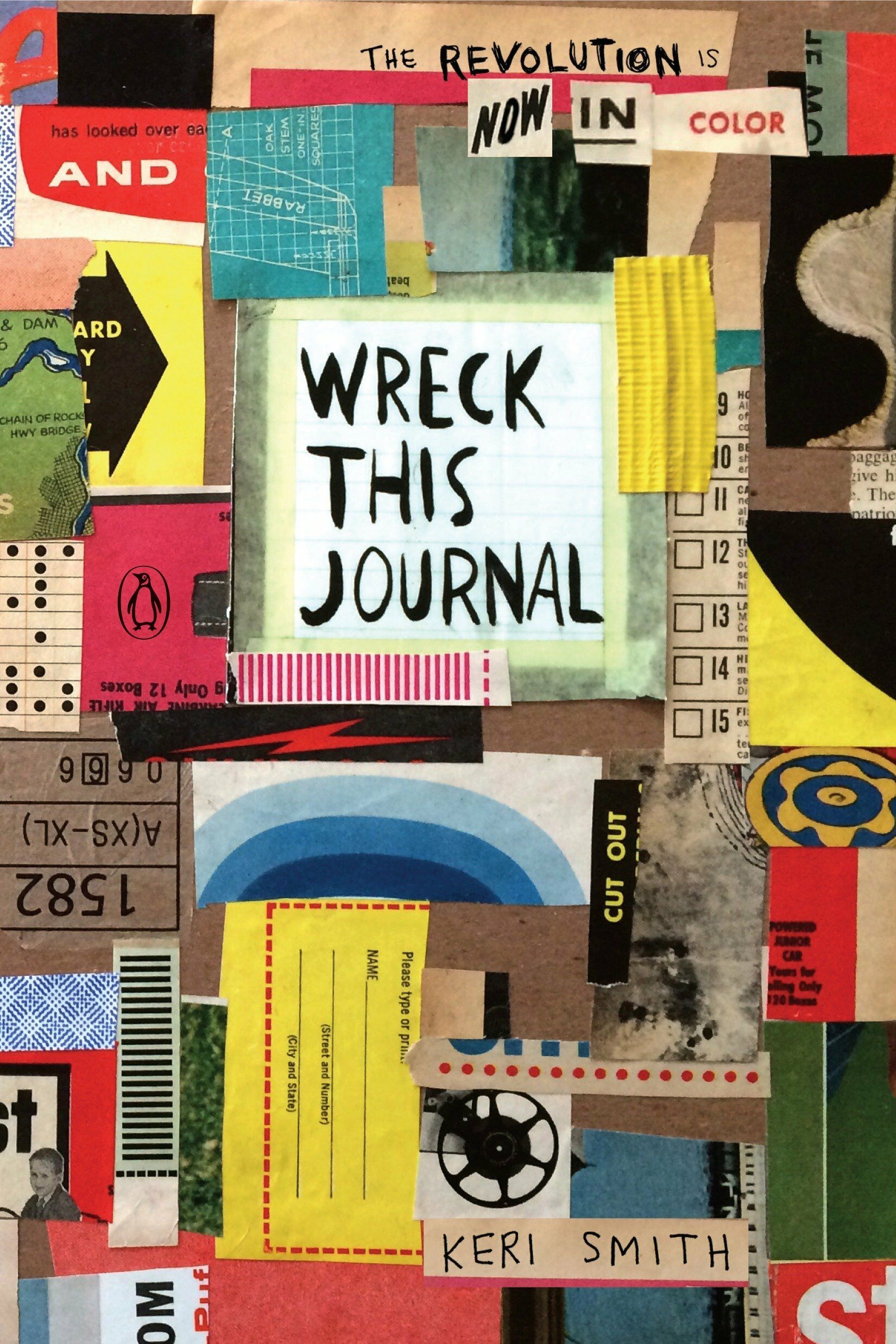 Wreck This Journal: Now in Color (Paperback)