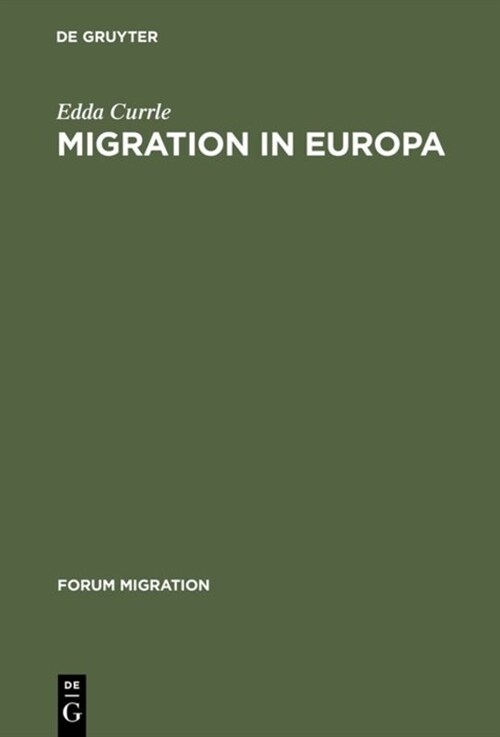 Migration in Europa: Daten Und Hintergr?de (Hardcover, Reprint 2016)