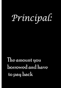 Principal - Large Definition Notebook / Extended Lined Pages / Soft Matte: An Ethi Pike Collectible: Finance Definition Journal (Paperback)