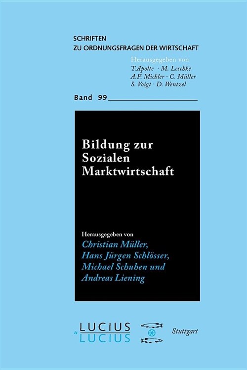 Bildung Zur Sozialen Marktwirtschaft (Paperback)
