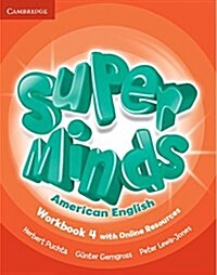 [중고] Super Minds American English Level 4 Workbook with Online Resources (Package)