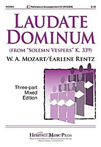 Laudate Dominum: From Solemn Vespers K. 339 (Paperback)