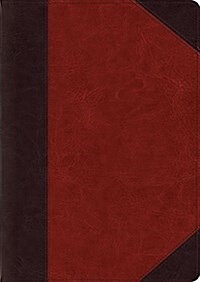 ESV Study Bible, Large Print (Trutone, Brown/Cordovan, Portfolio Design) (Imitation Leather)