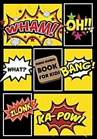 Comic Books for Kids: 7 by 10 with 110 Pages - Blank Comic Book 6 Panel Stagger Jagged - Drawing Your Own Comic Book Journal Notebook (Blank (Paperback)
