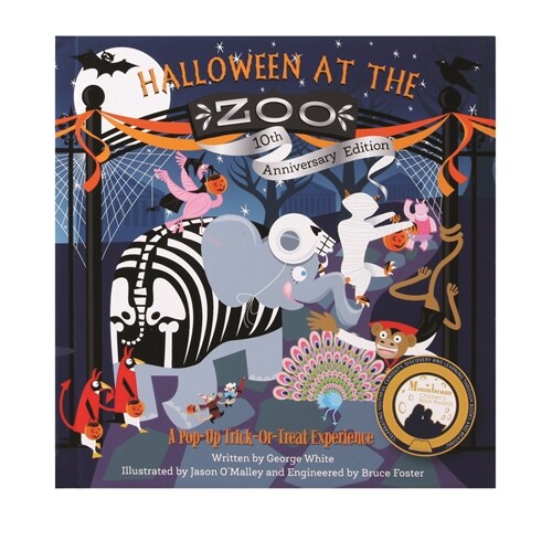 Halloween at the Zoo 10th Anniversary Edition: A Pop-Up Trick-Or-Treat Experience (Hardcover, 10, Anniversary)