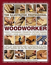 [중고] Illustrated Professional Woodworker (Paperback)
