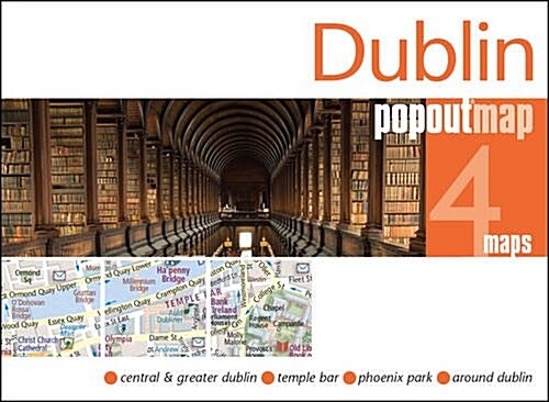 Dublin PopOut Map (Sheet Map, folded)