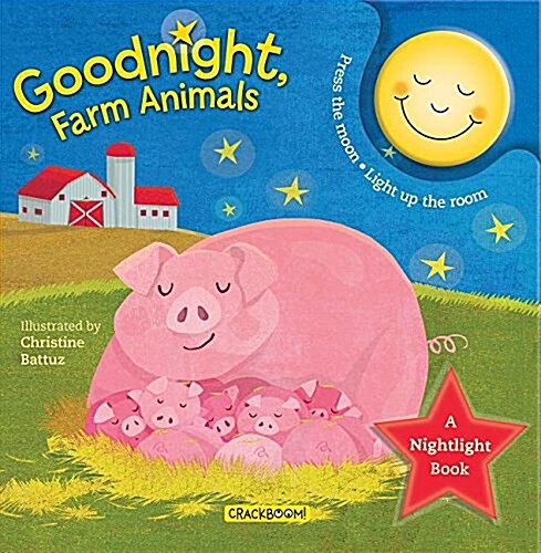 Goodnight, Farm Animals: A Nightlight Book (Board Books)