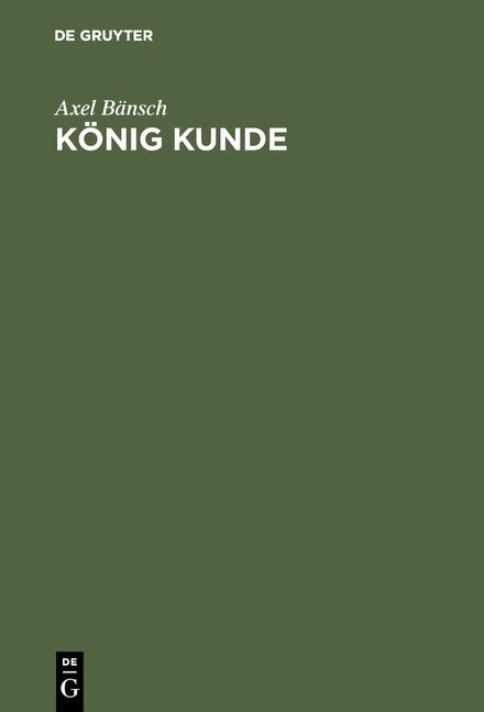 K?ig Kunde (Hardcover, Reprint 2016)